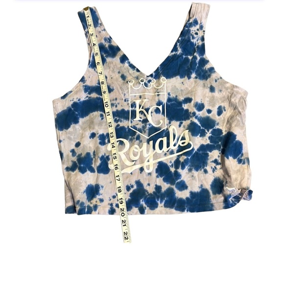 PINK Victoria's Secret Tops - Pink Victoria’s Secret size medium Kansas City royals…. Tank top! SUPER CUTE!!